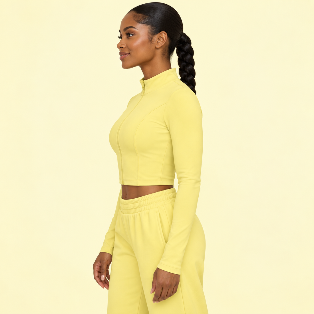 Women’s Crop Yoga Sports Jacket