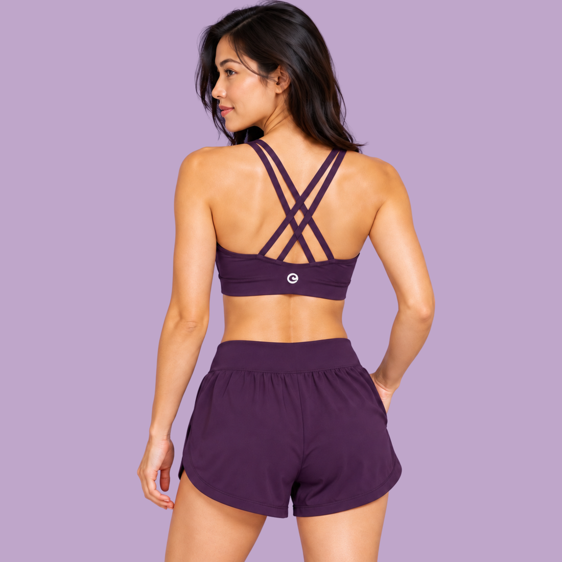 Strappy Criss-Cross Sports Bra