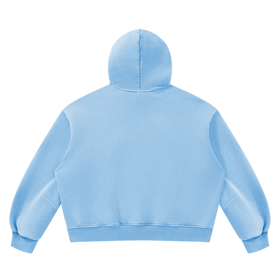 Unisex Vintage Wash Boxy Fleece Hoodie
