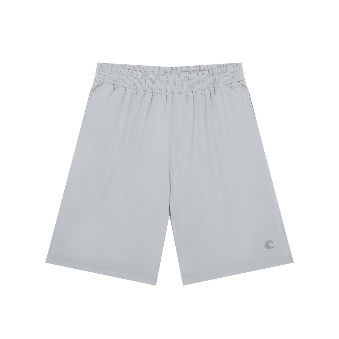 Men’s Solid Elastic Waist Shorts