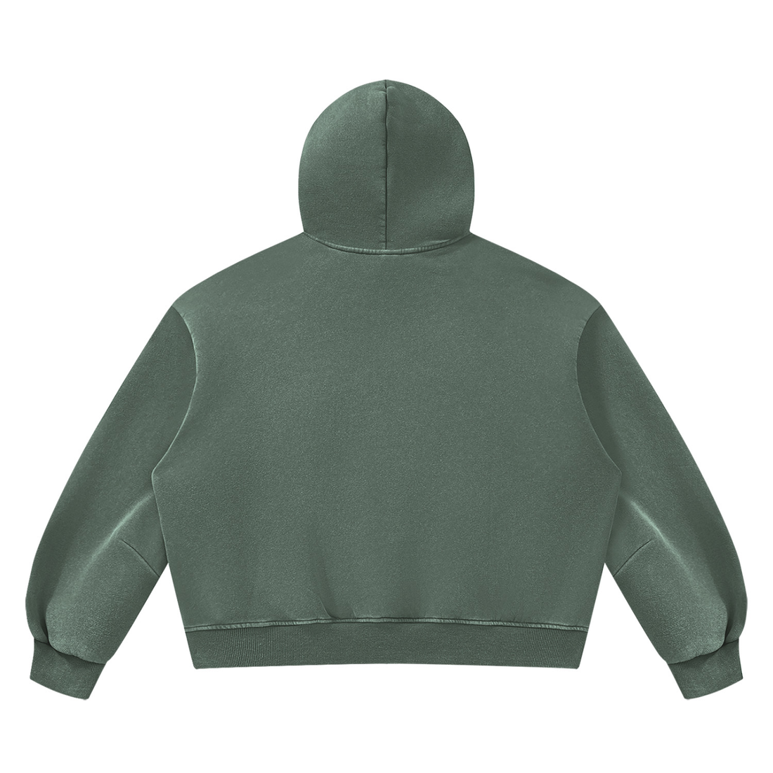 Unisex Vintage Wash Boxy Fleece Hoodie