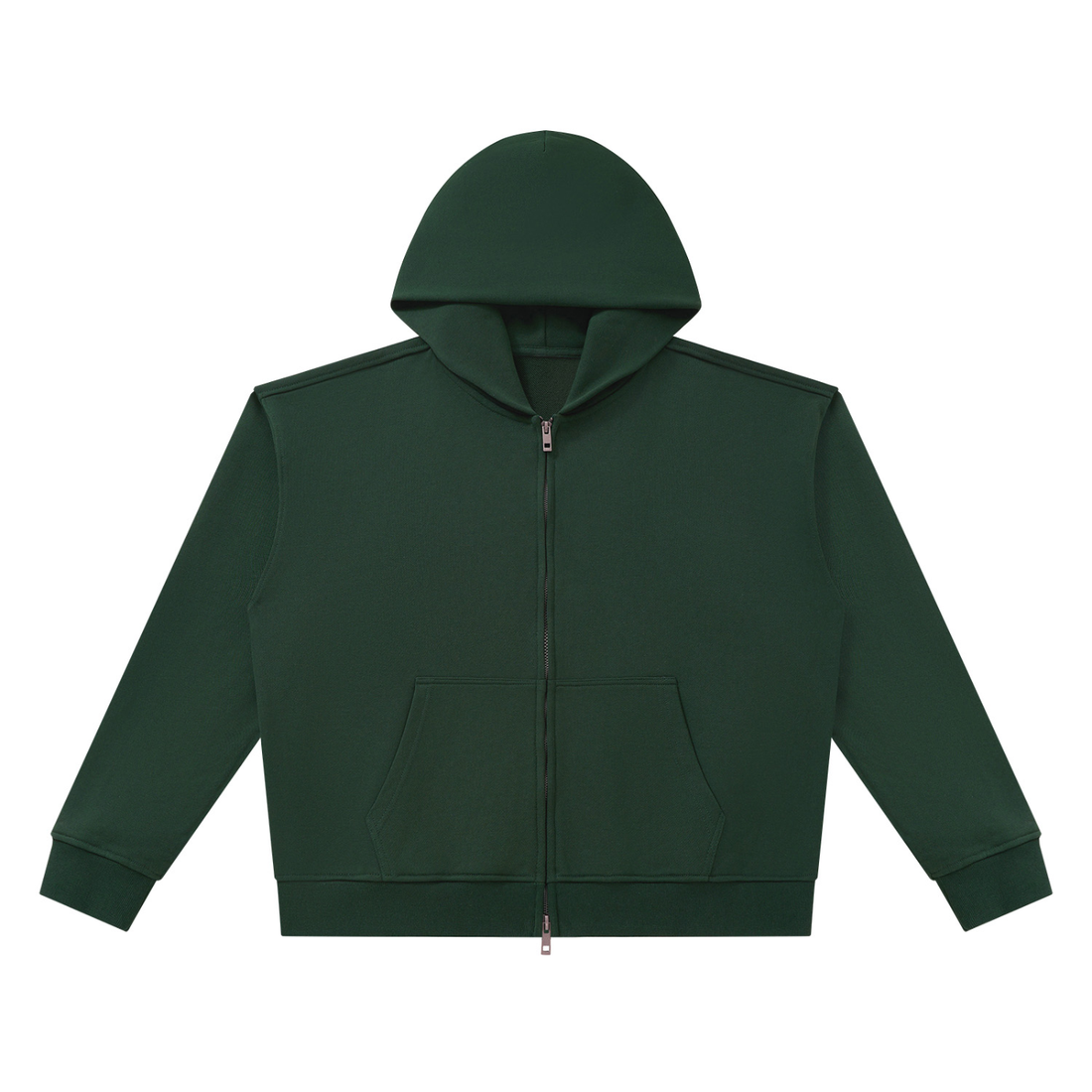 Unisex Heavyweight Full Zip Boxy Hoodie