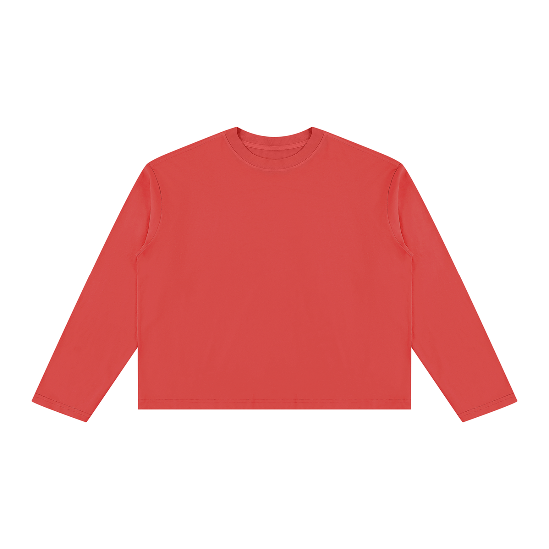 Unisex Vintage Wash Long Sleeve Boxy T-Shirt