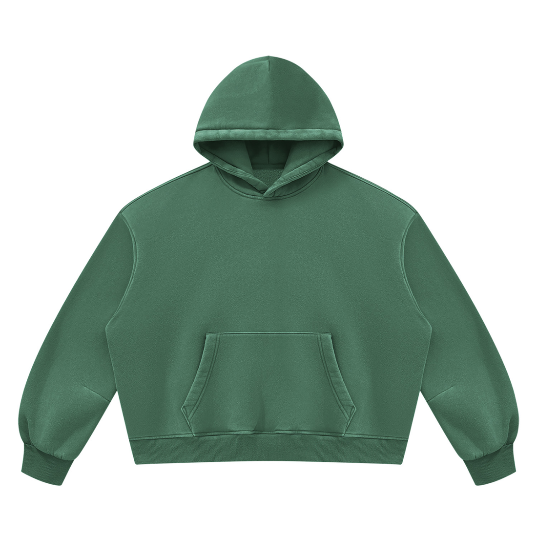Unisex Vintage Wash Boxy Fleece Hoodie