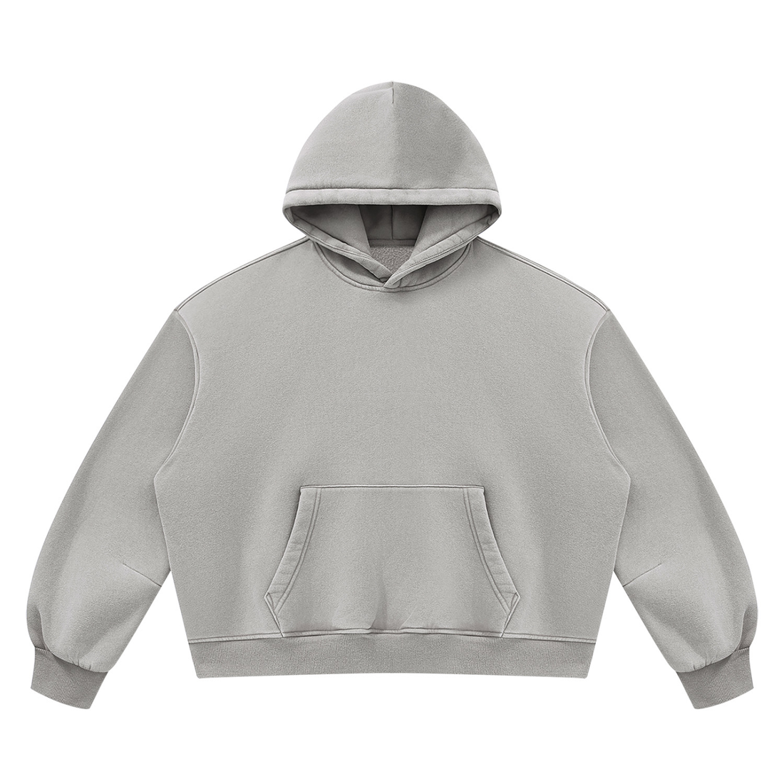 Unisex Vintage Wash Boxy Fleece Hoodie