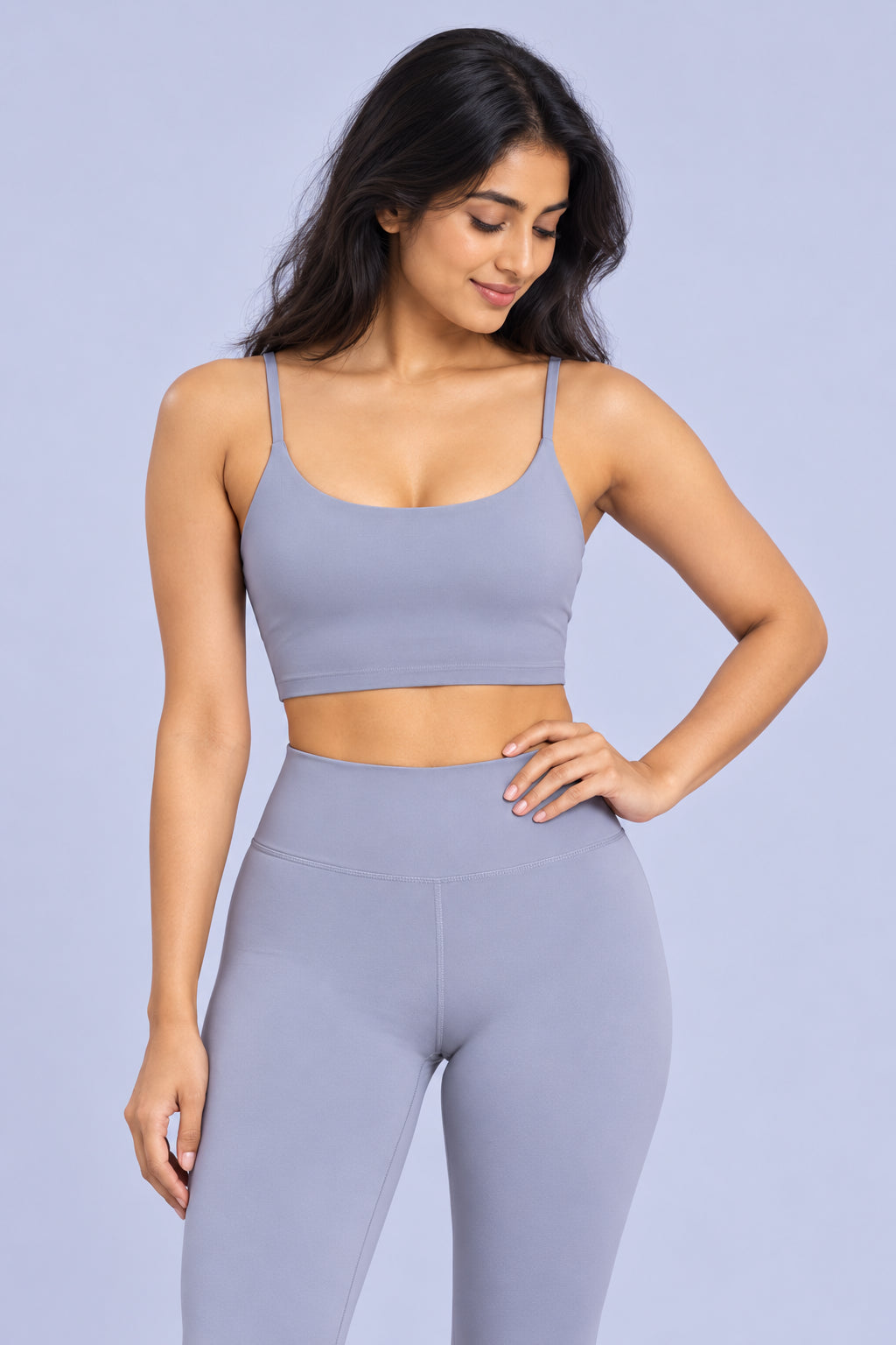 Spaghetti Strap Yoga Sports Bra