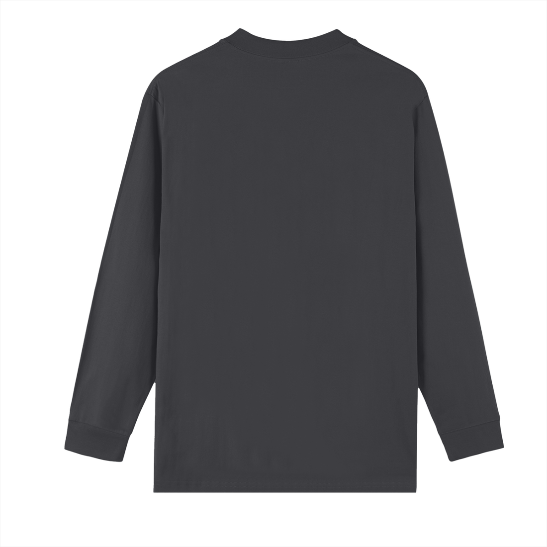 Crew Neck Drop Shoulder Long Sleeve Shirt