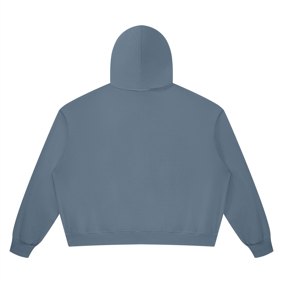 Unisex Vintage Wash Boxy Full Zip Hoodie