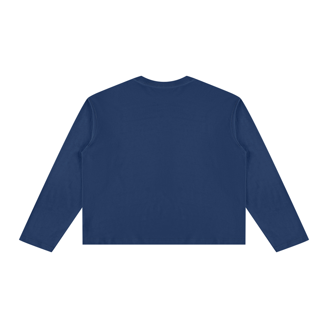 Unisex Vintage Wash Long Sleeve Boxy T-Shirt
