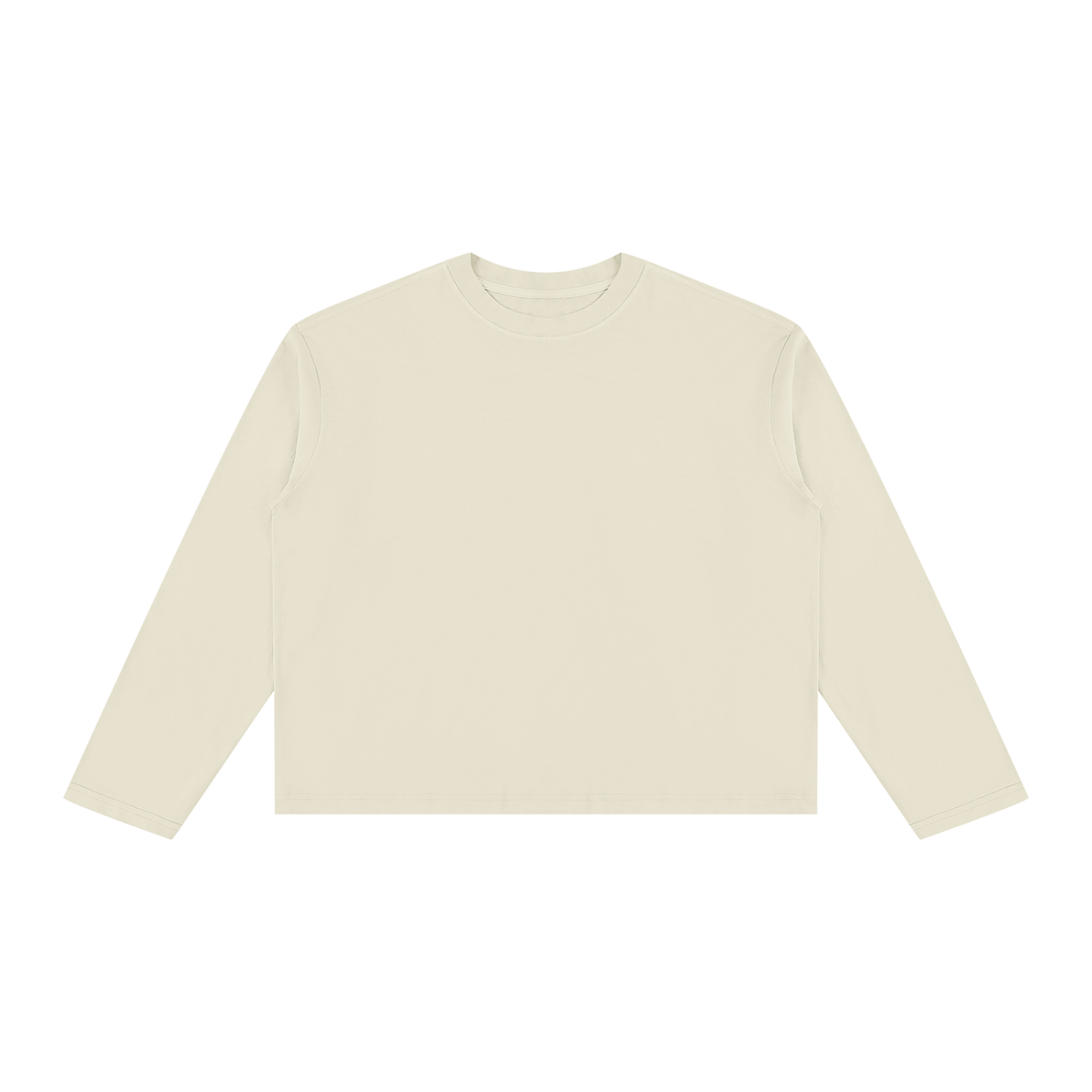 Unisex Vintage Wash Long Sleeve Boxy T-Shirt